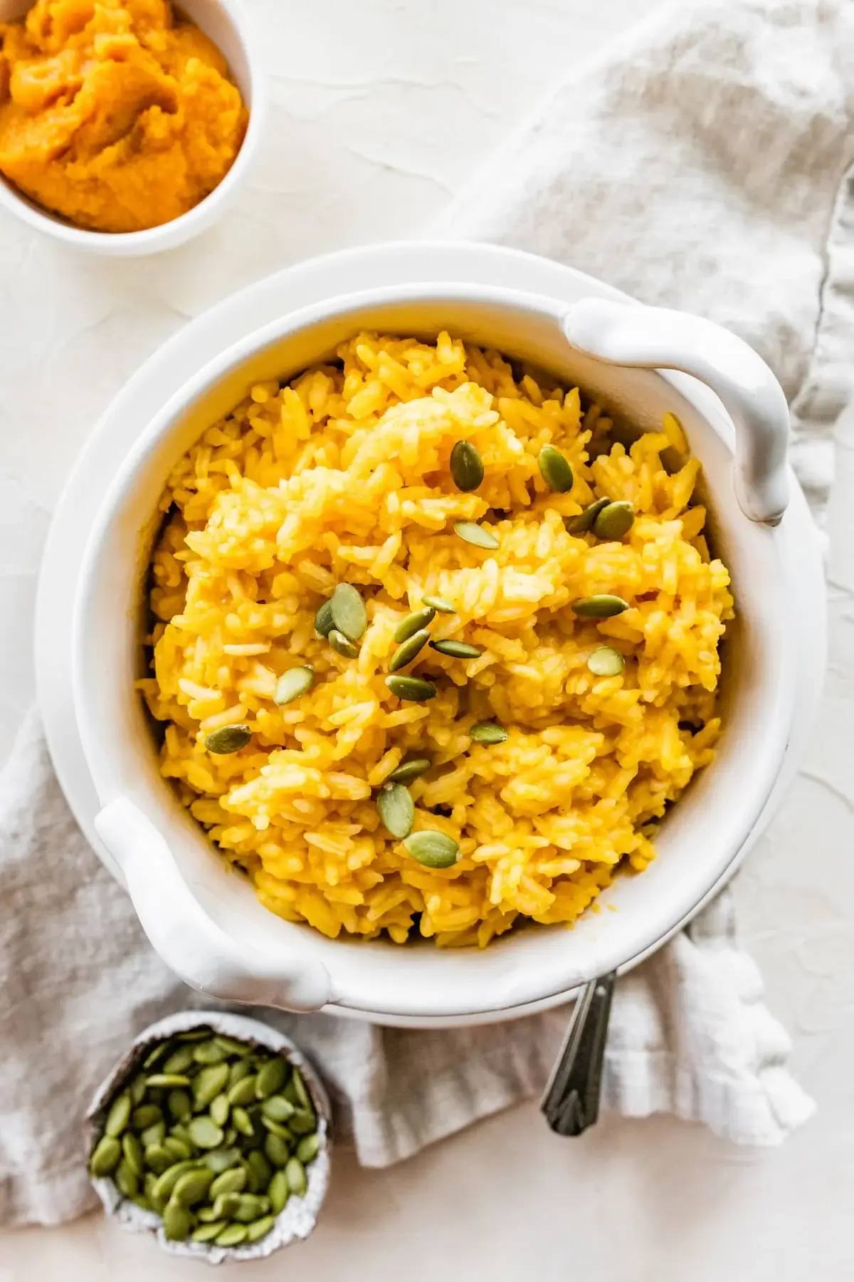 Golden Pumpkin Seed Oil Rice